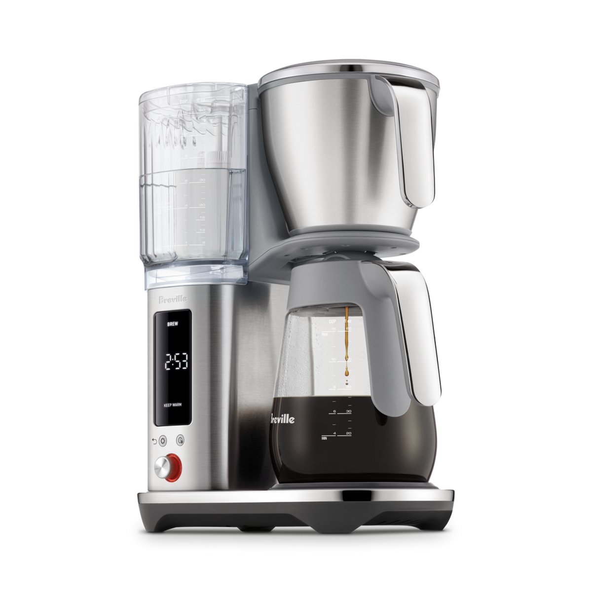Breville the Luxe Brewer with Glass Carafe
