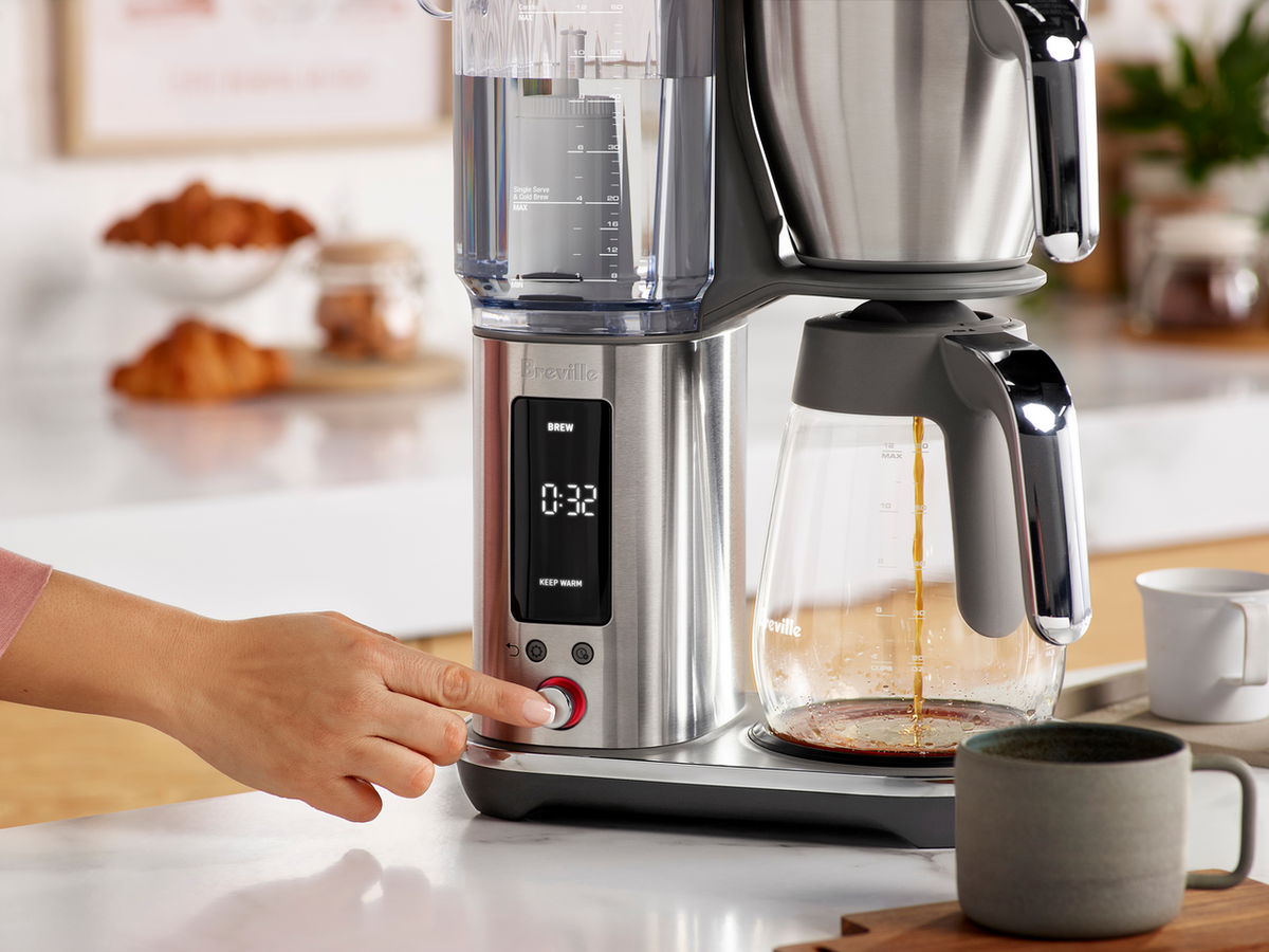 Breville the Luxe Brewer with Glass Carafe
