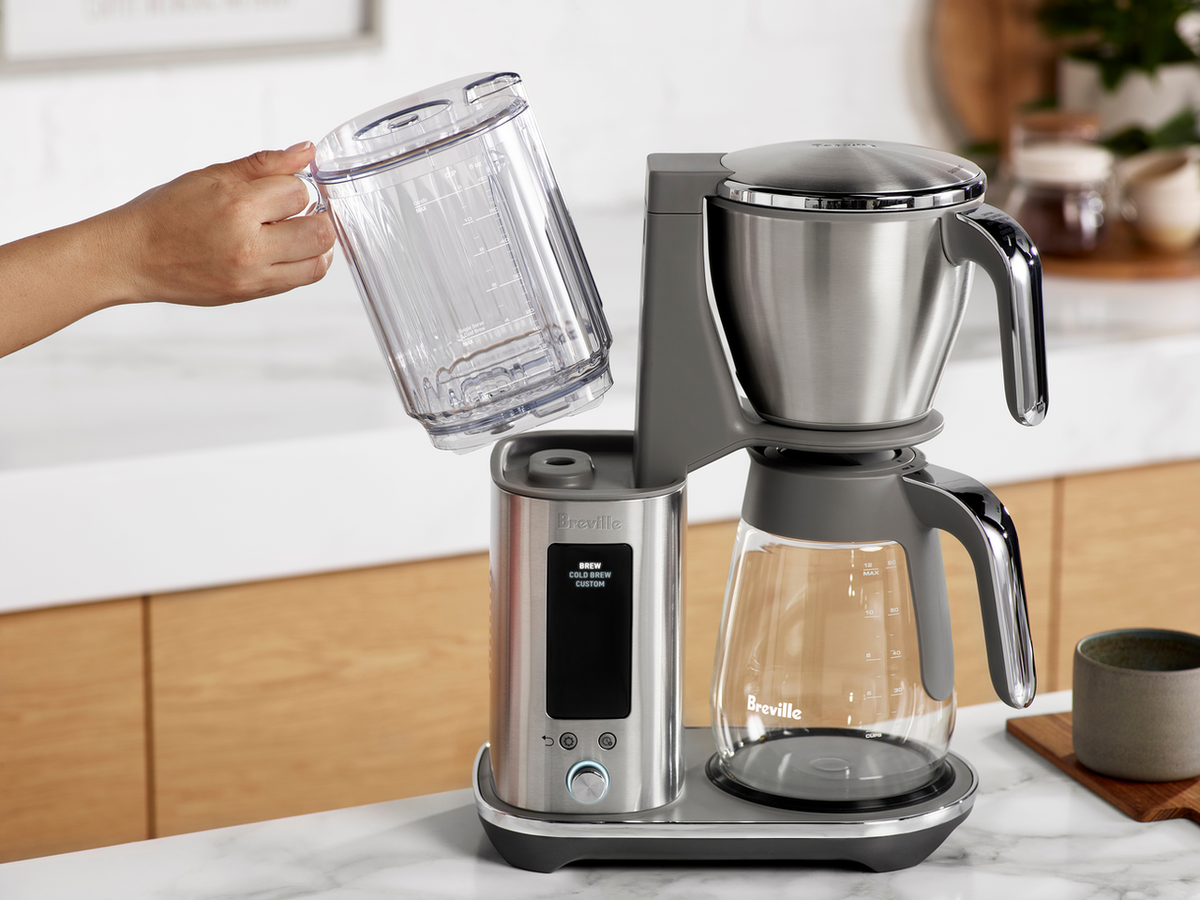 Breville the Luxe Brewer with Glass Carafe