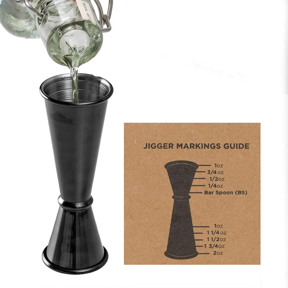 A Bar Above Japanese Jigger - Black