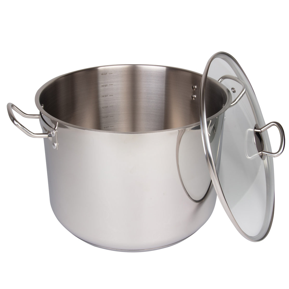 Cameron's Stainless Steel 24 Quart Stock Pot with Lid