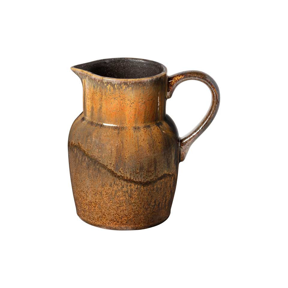 Casafina Poterie Pitcher, Mocha-Latte
