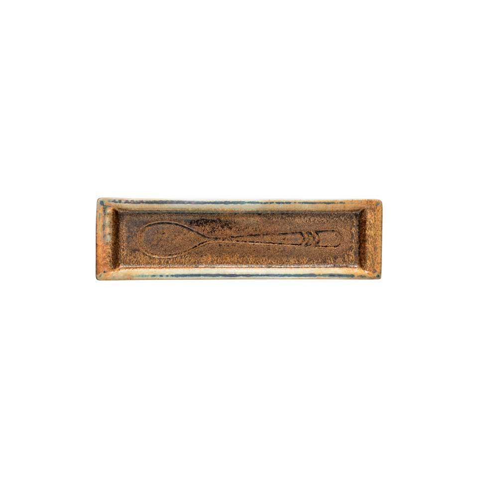 Casafina Poterie Spoon Rest, Mocha-Latte