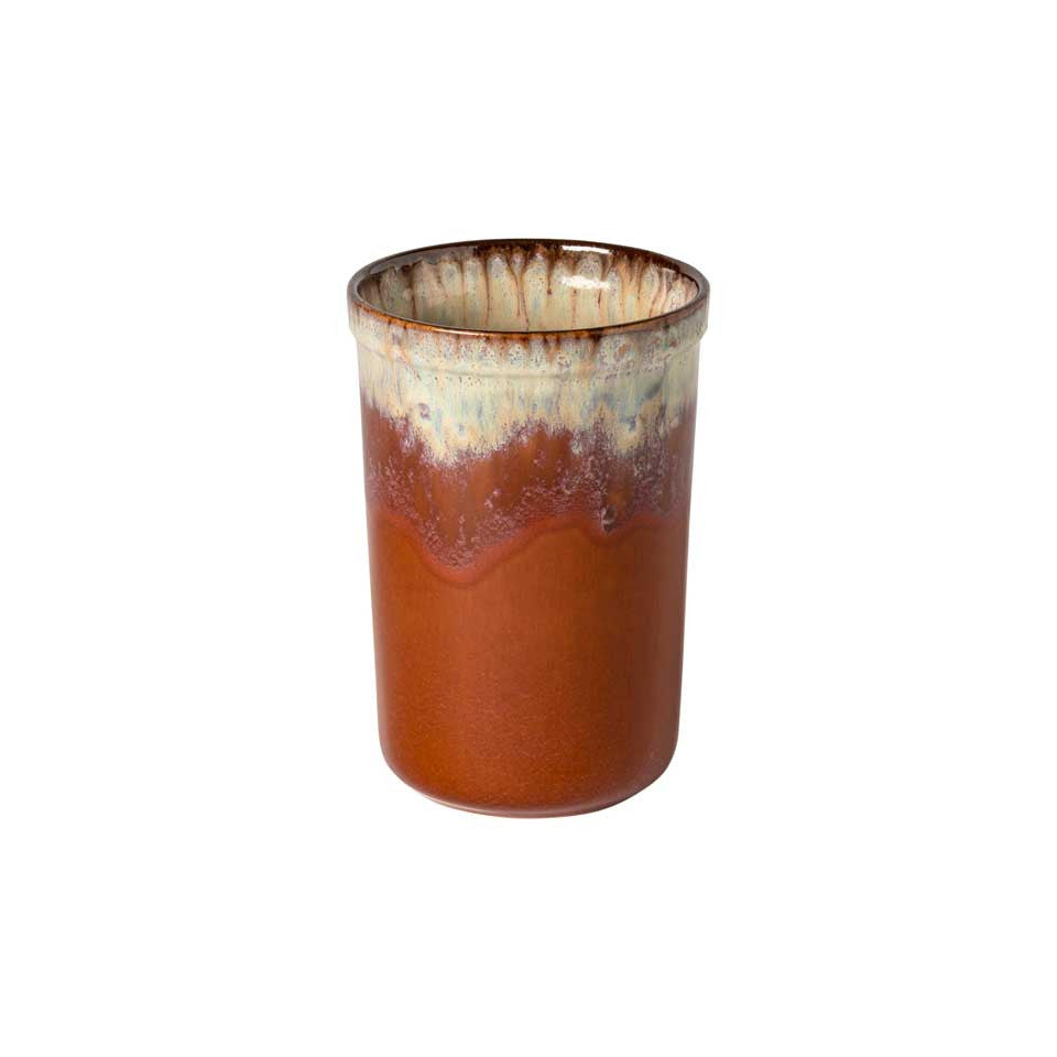 Casafina Poterie Utensil Holder, Caramel-Latte