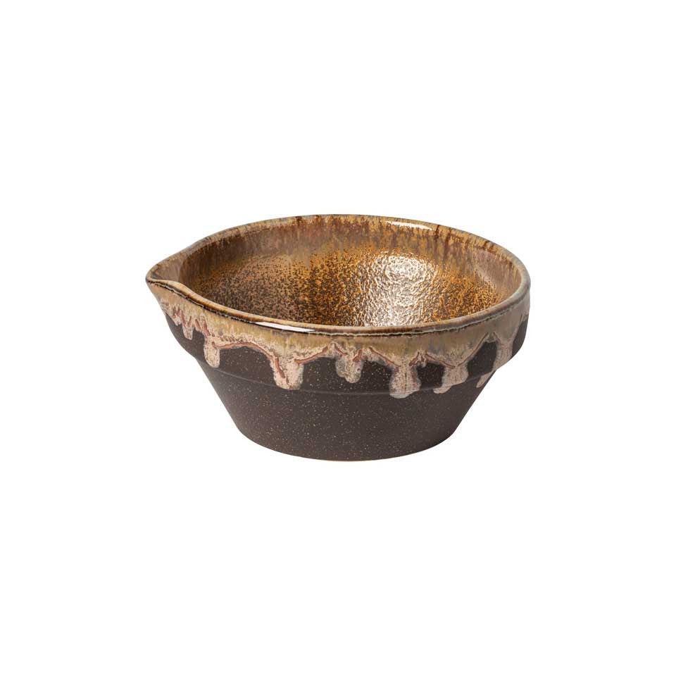 Casafina Poterie Small Mixing Bowl, Mocha-Latte
