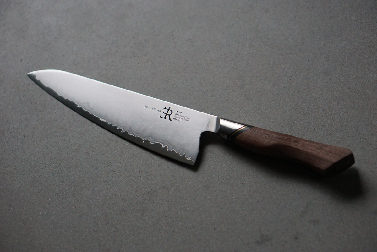 Ryda A-30 Sanmai Damascus 8 inch Chef Knife