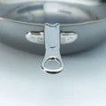 Hestan NanoBond Titanium Stainless Steel Chef Pan 14 inch - 7.5 qt. with Helper Handle