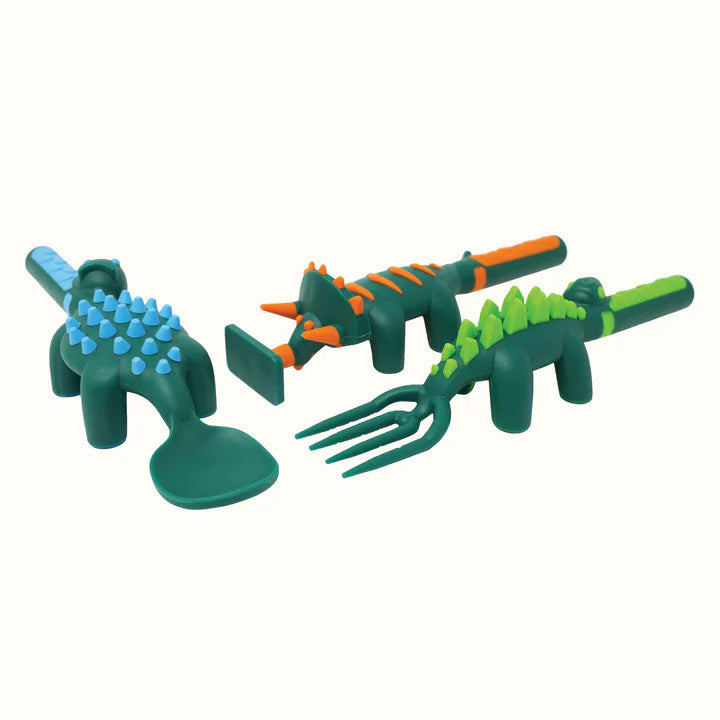 Constructive Eating Dino Utensil Set