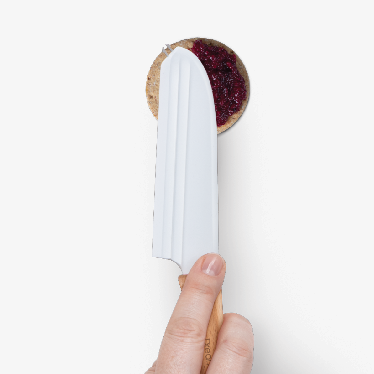 Dreamfarm Knibble Cheese Knife - Wood Handle