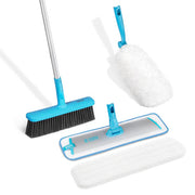 E-Cloth  Easy-Click 4-in-1 Dusting & Floorcare Kit