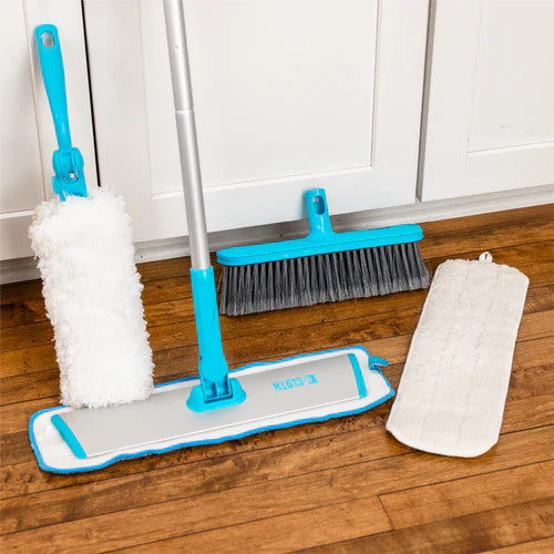 E-Cloth  Easy-Click 4-in-1 Dusting & Floorcare Kit