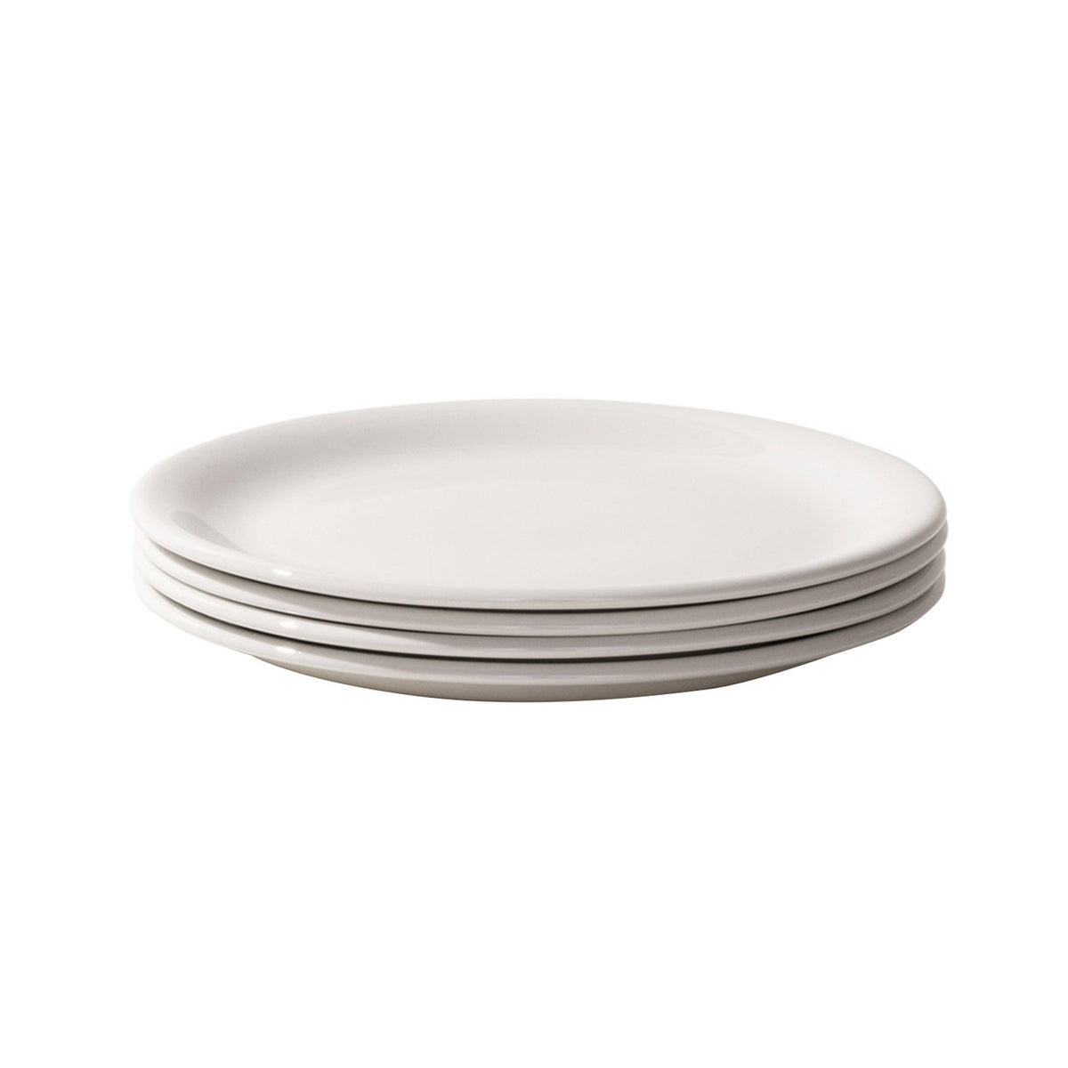Made In 8 inch Appetizer Plates - Set of 4 - White