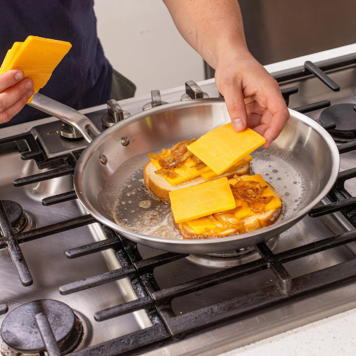 EATER + Heritage Steel Stainless Steel Fry Pans