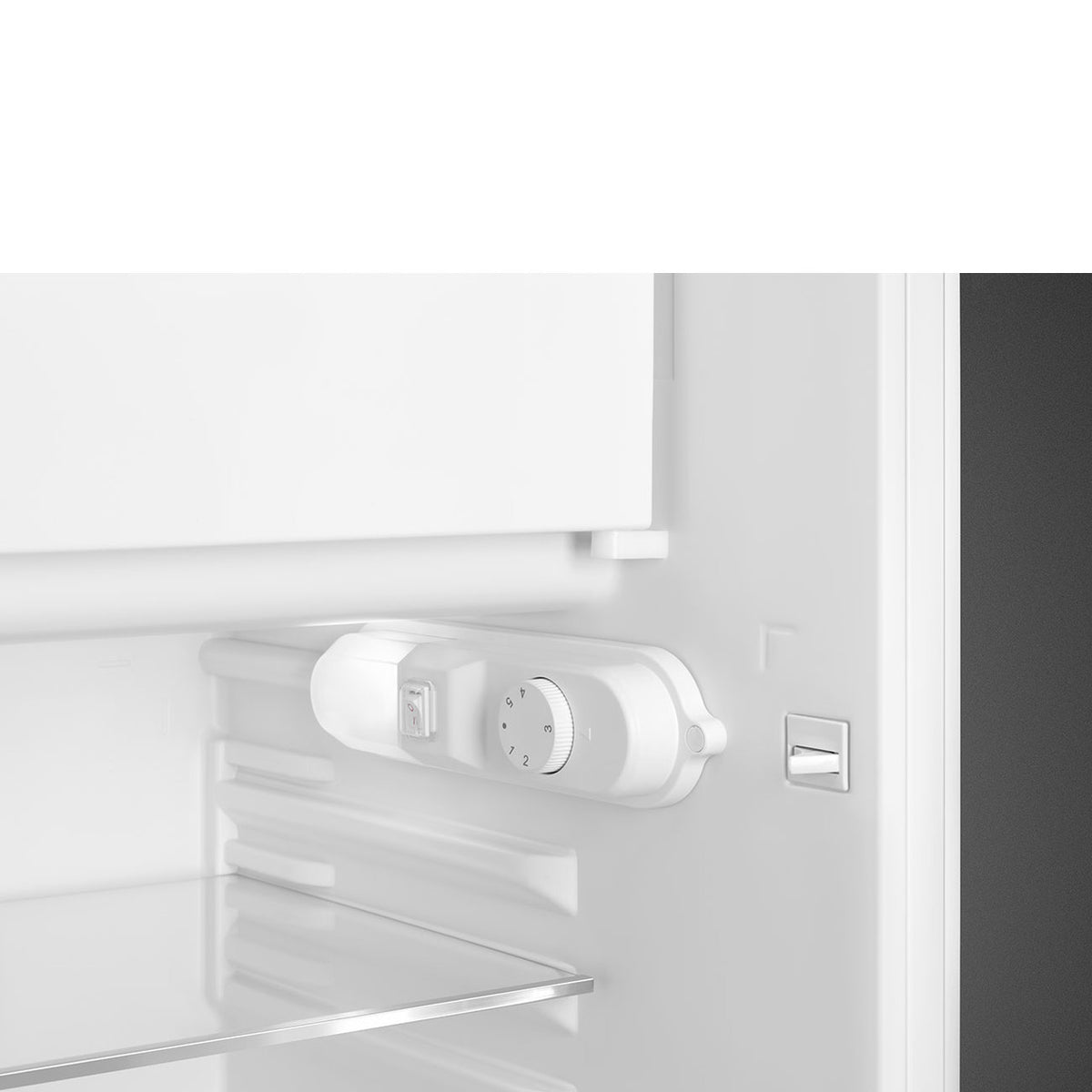 SMEG 50's Retro Style FAB10 Mini Fridge with Internal Freezer Compartment - White