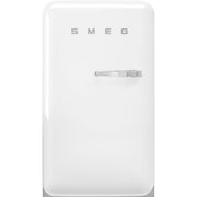 SMEG 50's Retro Style FAB10 Mini Fridge with Internal Freezer Compartment - White