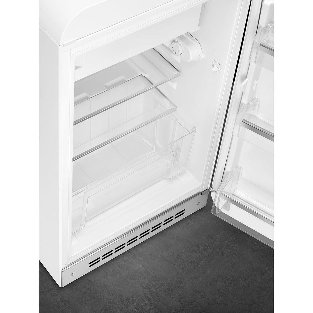 SMEG 50's Retro Style FAB10 Mini Fridge with Internal Freezer Compartment - White