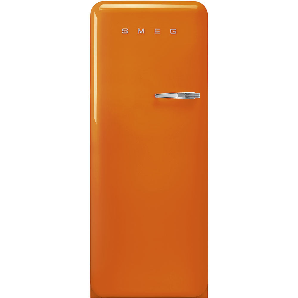 SMEG 50's Retro Style FAB28 Refrigerator with Internal Freezer Compartment - Orange