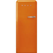 SMEG 50's Retro Style FAB28 Refrigerator with Internal Freezer Compartment - Orange