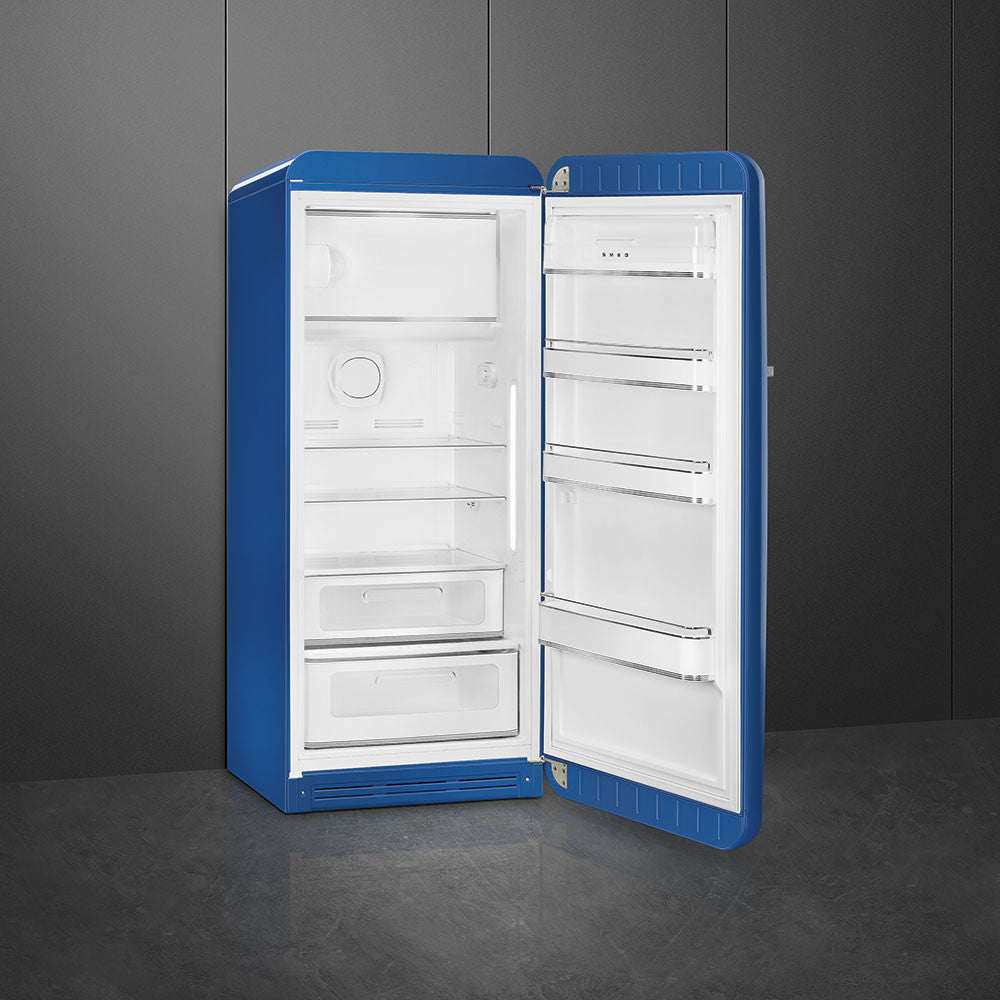 SMEG 50's Retro Style FAB28 Refrigerator with Internal Freezer Compartment - Blue