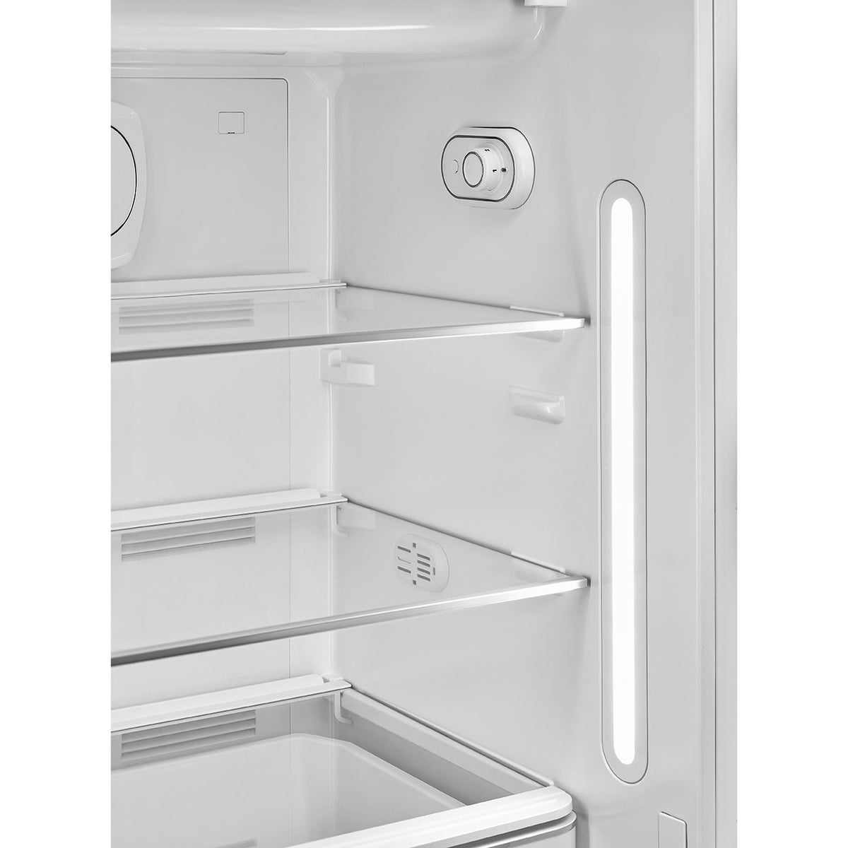 SMEG 50's Retro Style FAB28 Refrigerator with Internal Freezer Compartment - Cream
