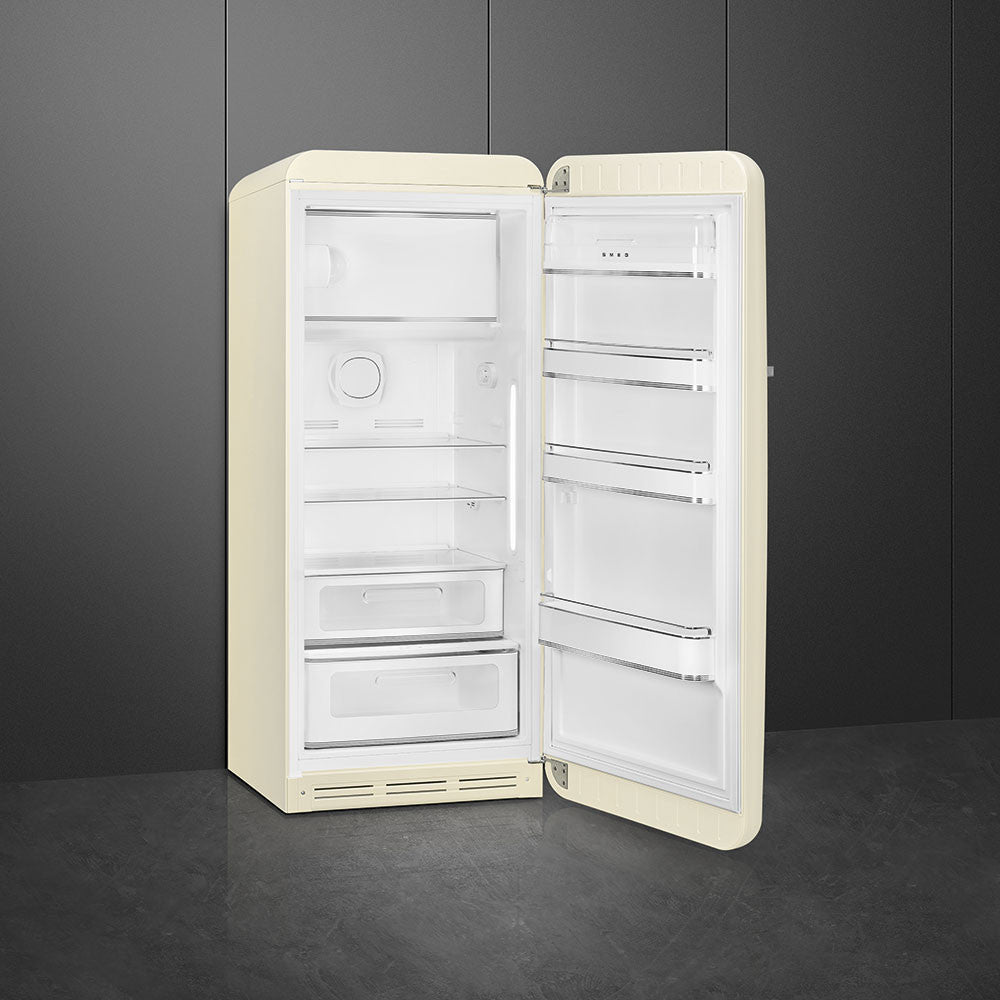 SMEG 50's Retro Style FAB28 Refrigerator with Internal Freezer Compartment - Cream