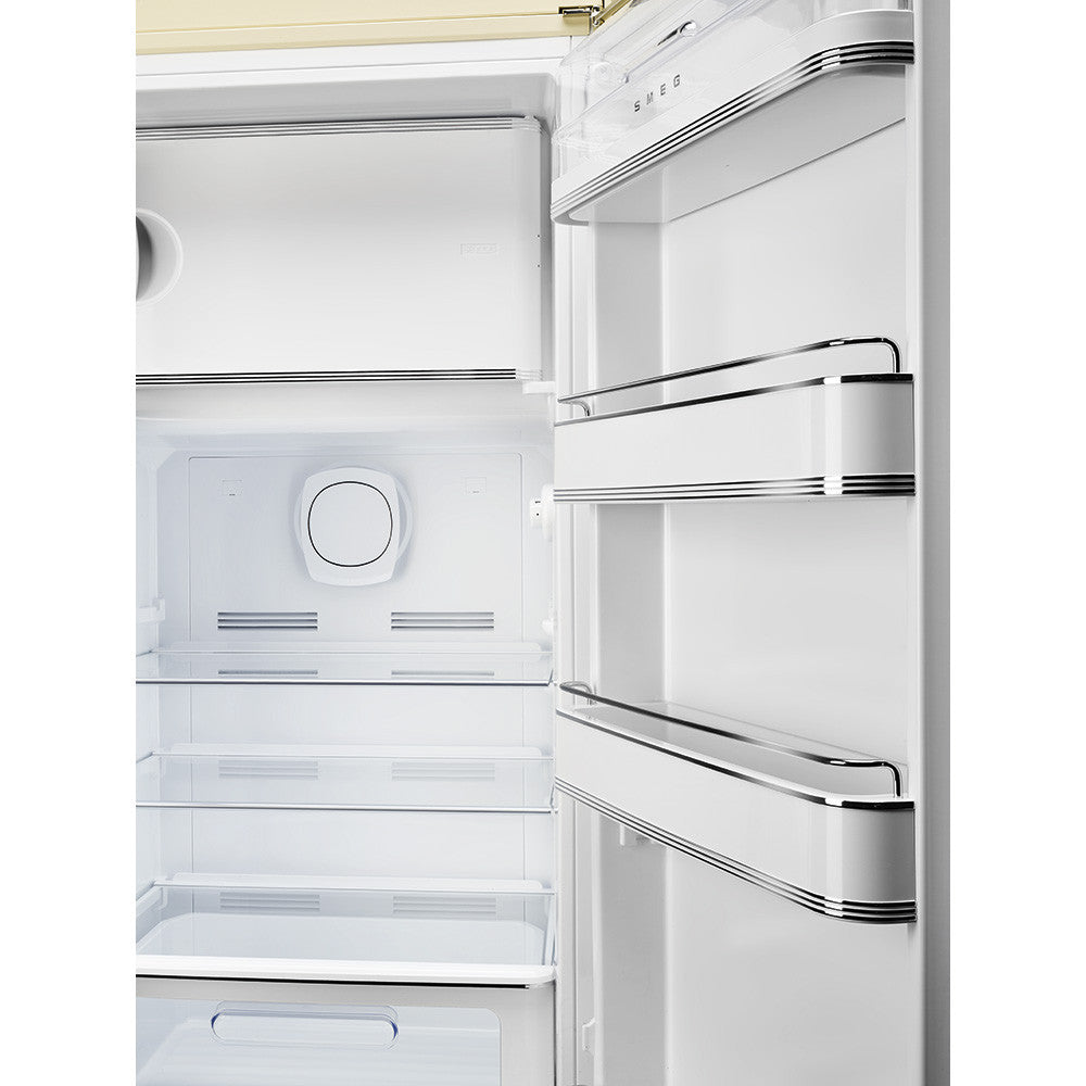 SMEG 50's Retro Style FAB28 Refrigerator with Internal Freezer Compartment - Cream