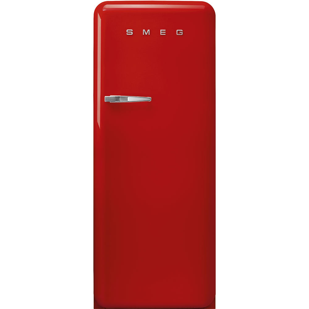 SMEG 50's Retro Style FAB28 Refrigerator with Internal Freezer Compartment - Red