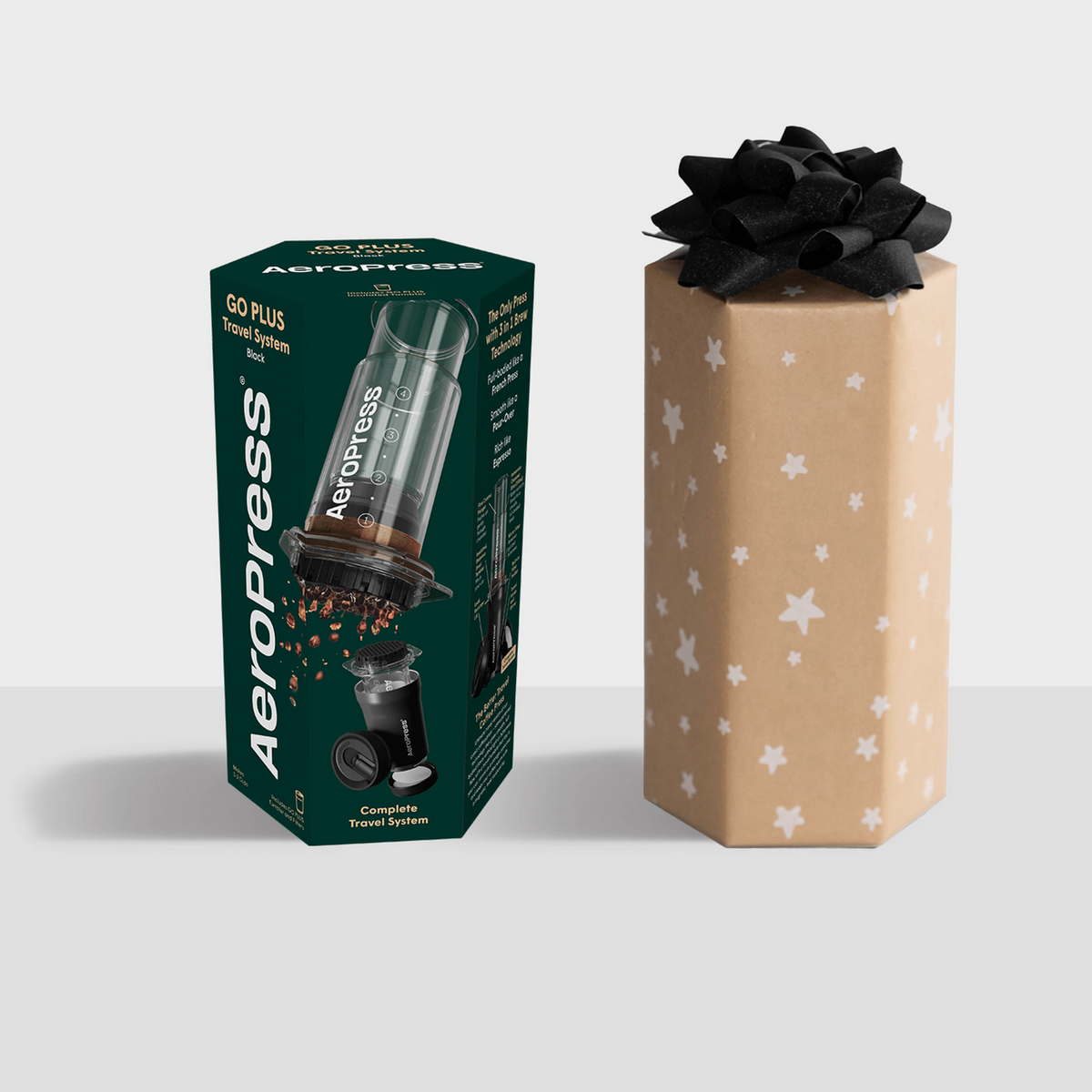 Aeropress Go Plus Coffee Maker Set - Cream