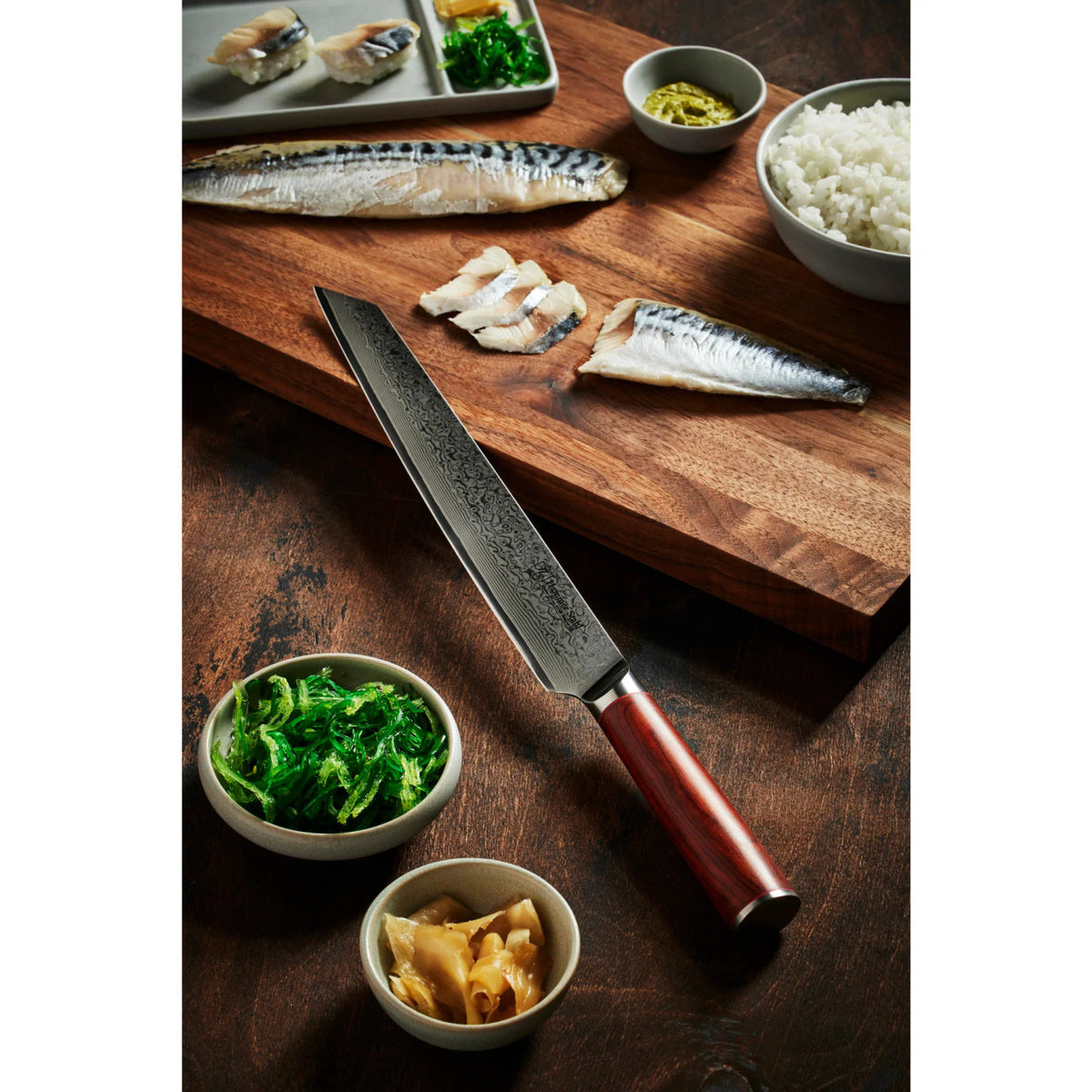 Hammer Stahl Damascus Series 10 inch Slicer