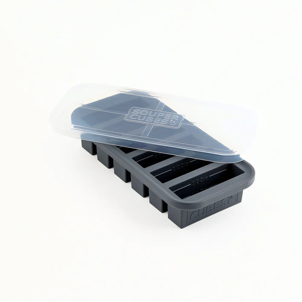 Souper Cubes 1/2 Cup Tray - Charcoal