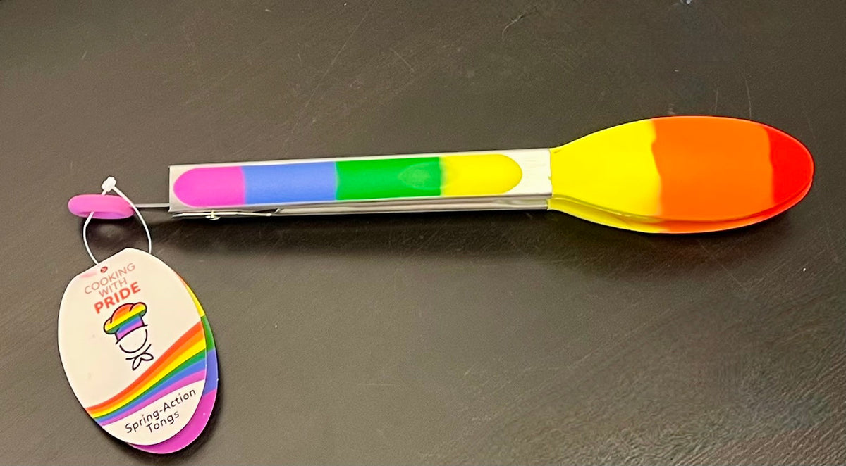 Harold Import Cooking with Pride Silicone Tongs