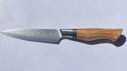 Ryda ST650 Damascus 5 inch Utility Knife