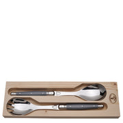 Jean Dubost Salad Server Set with Gray Handles
