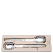 Jean Dubost Salad Server Set with Stainless Steel Handles
