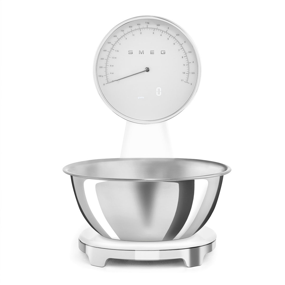 SMEG Retro Kitchen Scale - White