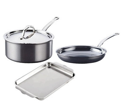 The Cook's Warehouse Exclusive Hestan 4 Piece NanoBond Set