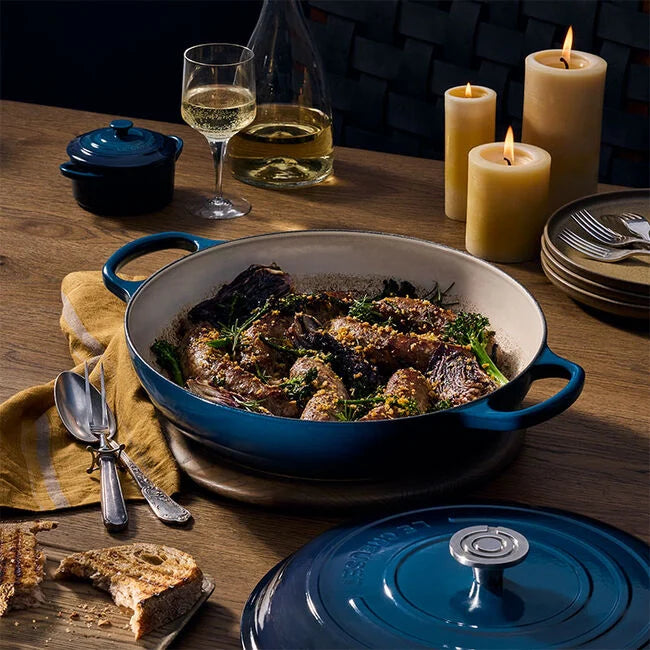 Le Creuset Signature Cast Iron Braisers - Nuit