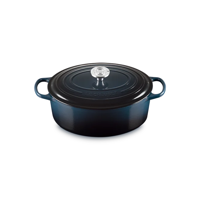 Le Creuset Signature Cast Iron 6.75 Qt. Oval Oven - Nuit