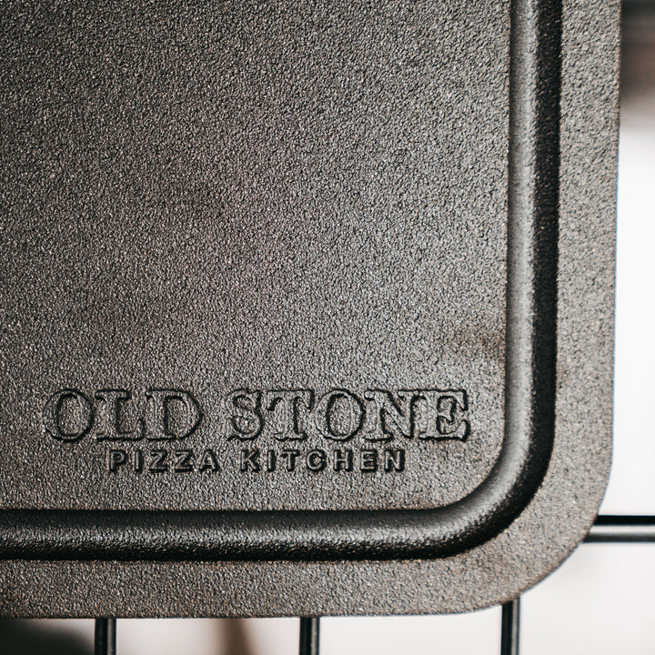 Old Stone Pizza Kitchen Pizza Steel with Moat - 14” x 14”