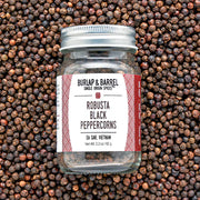 Burlap and Barrel Robusta Black Peppercorns