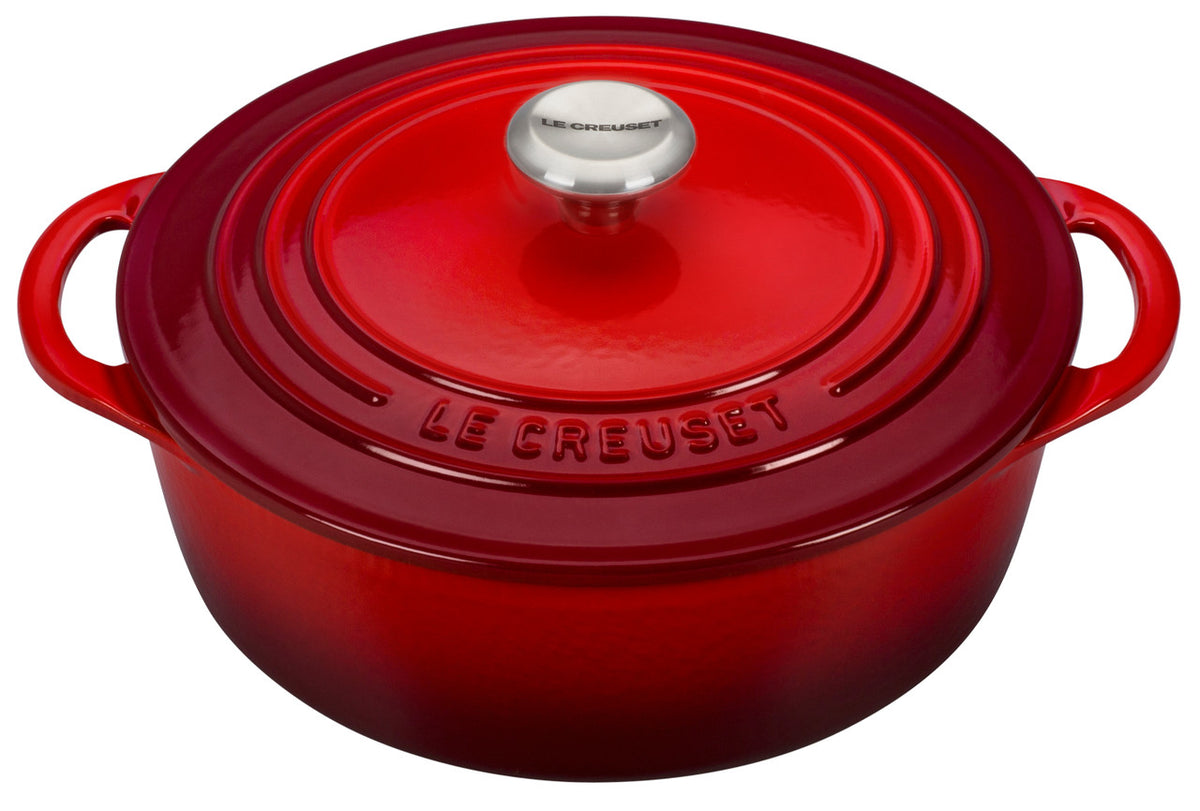 Le Creuset 2.75 qt. Shallow Round Oven - Cerise