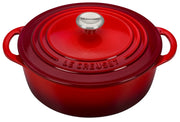 Le Creuset 2.75 qt. Shallow Round Oven - Cerise