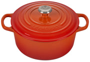 Le Creuset Signature Cast Iron Round Ovens - Flame