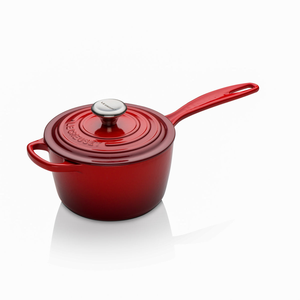 Le Creuset Signature Cast Iron Saucepans - Cerise