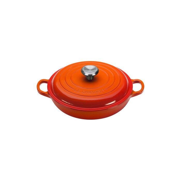 Le Creuset Signature Cast Iron Braisers - Flame