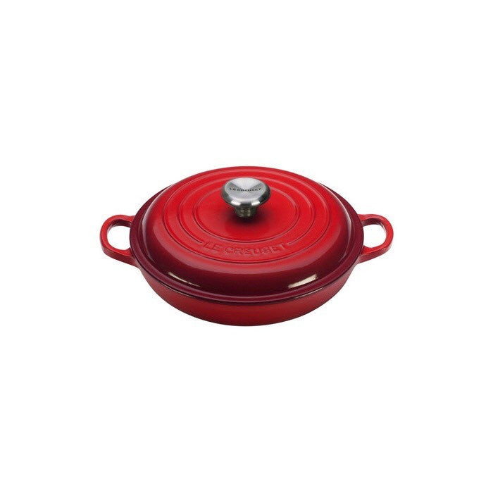 Le Creuset Signature Cast Iron Braisers - Cerise