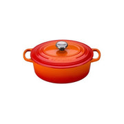 Le Creuset Signature Cast Iron Oval Ovens - Flame