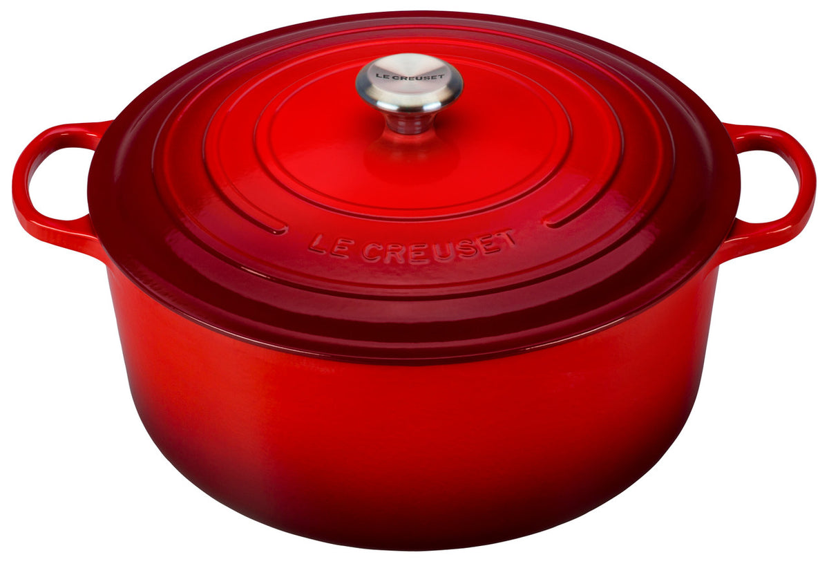 Le Creuset Signature Cast Iron Round Ovens - Cerise