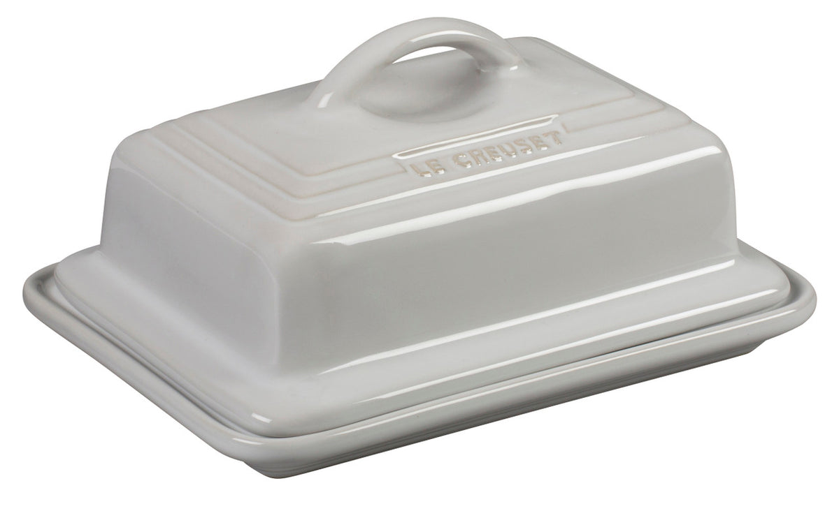 Le Creuset European Butter Dish - White