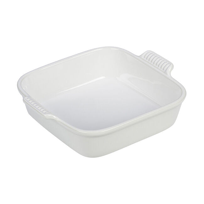 Le Creuset 9 inch Square Dish - White